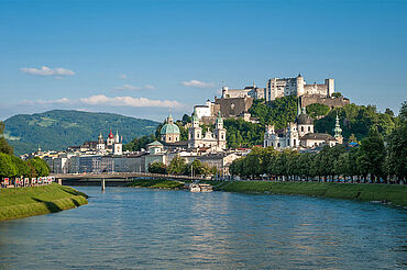 Salzburger Altstadt mit Salzach, ©Tourismus Salzburg, Foto: Breitegger Günter Salzburger Altstadt mit Salzach, ©Tourismus Salzburg, Foto: Breitegger Günter